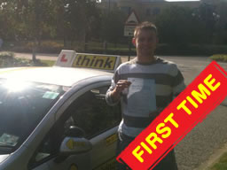 Jack guildford happy with think driving school